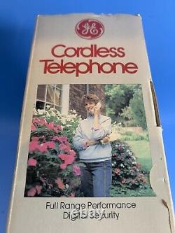 Vintage General Electric Cordless Telephone GE 2-9510 New in Box & Never Used
