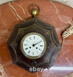 Vintage General Electric Decorative Tole Wall Clock