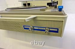Vintage General Electric Deluxe Automatic Record Player Model V639h WORKS RARE