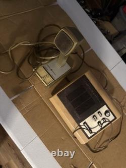 Vintage General Electric Deskon II With Microphone Movie Prop Time Piece Unteste