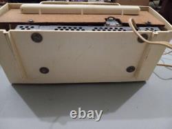 Vintage General Electric Dial Beam AM Table Radio, Model 428, 5 Vacuum