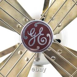 Vintage General Electric Fan GE Vortalex Oscillating Tested And Works
