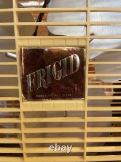 Vintage General Electric Frigid 14 Inch Box Fan Metal Blade Withbox PC-14-3G Mint