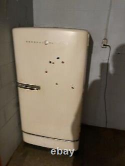 Vintage General Electric Frigidaire Refrigerator and Chest Freezer