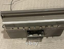 Vintage General Electric GE 3-5254A Boombox AM FM Cassette