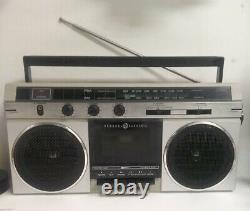 Vintage General Electric GE 3-5450A AM/FM Radio Cassette Player Recorder Boombox