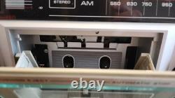 Vintage General Electric GE 3-5455a Boombox Radio Stereo Cassette Player WORKS