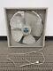 Vintage General Electric Ge 3-speed Electrically Reversible Box Fan