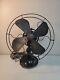 Vintage General Electric Ge 42x548 Army Green Oscillating Fan Working Condition