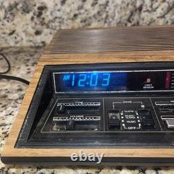 Vintage General Electric GE 4885 Alarm Clock Radio Am Fm 7-4885A (Tested Read)