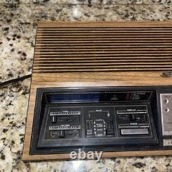 Vintage General Electric GE 4885 Alarm Clock Radio Am Fm 7-4885A (Tested Read)