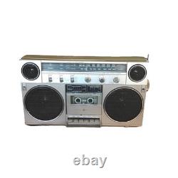 Vintage General Electric GE Boombox AM/FM Cassette RADIO 3-5257A Working 1980's
