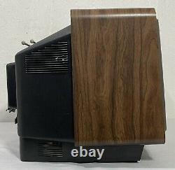 Vintage General Electric GE CRT Television 13 Retro Gaming TV 13AC3542W