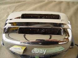 Vintage General Electric GE Chrome 2 Slice Automatic Toaster Cat. No. T82K New i