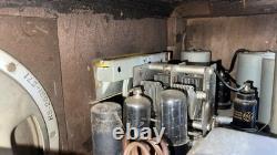Vintage General Electric GE E-72 Tube Radio Wooden Cabinet 1930s Powers On