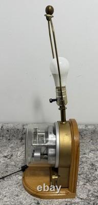 Vintage General Electric (GE) Electric Meter Table Lamp Industrial Steampunk