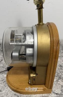 Vintage General Electric (GE) Electric Meter Table Lamp Industrial Steampunk