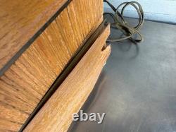 Vintage General Electric GE F-80 Tube Radio Wood Tabletop AM Radio 1930 Untested