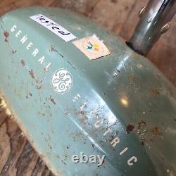 Vintage General Electric GE Floor Polisher Buffer Brush Aqua Green
