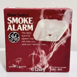 Vintage General Electric GE Home Sentry Smoke Alarm 8201-301 RARE NEW