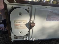 Vintage General Electric (GE) JEM20H 001 Microwave Oven TESTED WORKS
