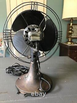 Vintage General Electric GE Metal Fan Working 1930's/40's