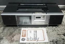 Vintage General Electric GE Model 4CM3326X AM FM Stereo 5 TV Micro Cassette