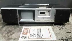 Vintage General Electric GE Model 4CM3326X AM FM Stereo 5 TV Micro Cassette