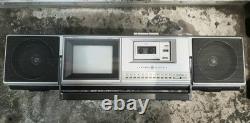 Vintage General Electric GE Model 4CM3326X AM FM Stereo 5 TV Micro Cassette