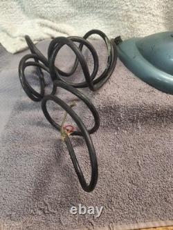 Vintage General Electric GE Model CR88B Desk Microphone Stand Blue Shure Bro S36