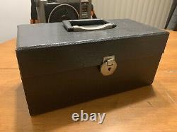 Vintage General Electric GE Portable 8 Track Player 3-5505F WORKS + Collection