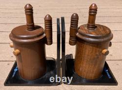 Vintage General Electric GE Power Transformer Souvenir Bookends