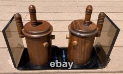 Vintage General Electric GE Power Transformer Souvenir Bookends