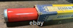 Vintage General Electric GE Red Fluorescent Tube Light Bulb F20T12-R 20watt NEW
