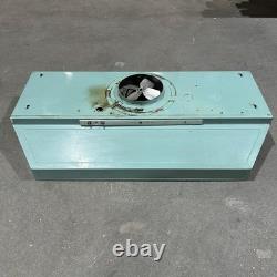 Vintage General Electric GE Turquoise Vent hood (1966)