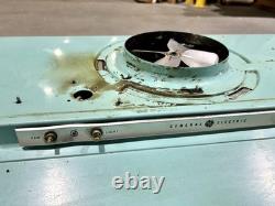 Vintage General Electric GE Turquoise Vent hood (1966)