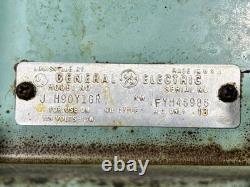 Vintage General Electric GE Turquoise Vent hood (1966)