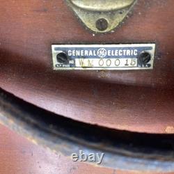 Vintage General Electric GE Type WM Portable Frequency Meter Model WM 00015