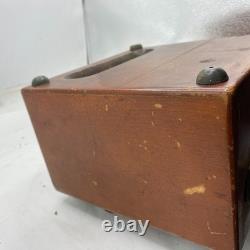 Vintage General Electric GE Type WM Portable Frequency Meter Model WM 00015