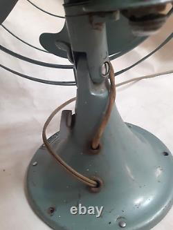 Vintage General Electric GE Vortalex 16 Industrial Fan Oscillating 3 spd. Video
