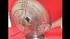 Vintage General Electric Ge 12 Vortalex Oscillating Fan Fm12v1