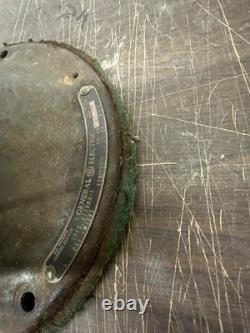 Vintage General Electric / Ge Fan Brass Blades Works