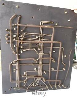 Vintage General Electric Ge Industrial Steampunk Electrical Circuit Board
