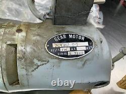 Vintage General Electric Gear Motor 243C492-G-3