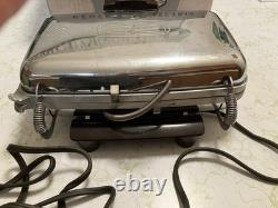 Vintage General Electric Grill Waffle Baker Maker G44T REVERSIBLE PLATES withBox