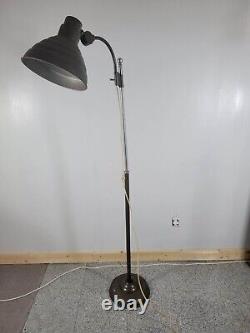 Vintage General Electric Industrial Draft Drafting Floor Lamp