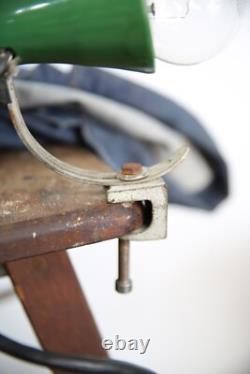 Vintage General Electric Industrial Light Drafting Desk Lamp Workbench Task Shop