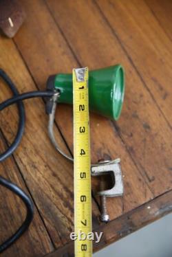 Vintage General Electric Industrial Light Drafting Desk Lamp Workbench Task Shop