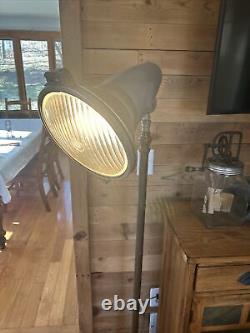 Vintage General Electric Industrial steampunk floor lamp WOW