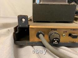 Vintage General Electric LA11 LINE Amplifier GE Powers up Variac
